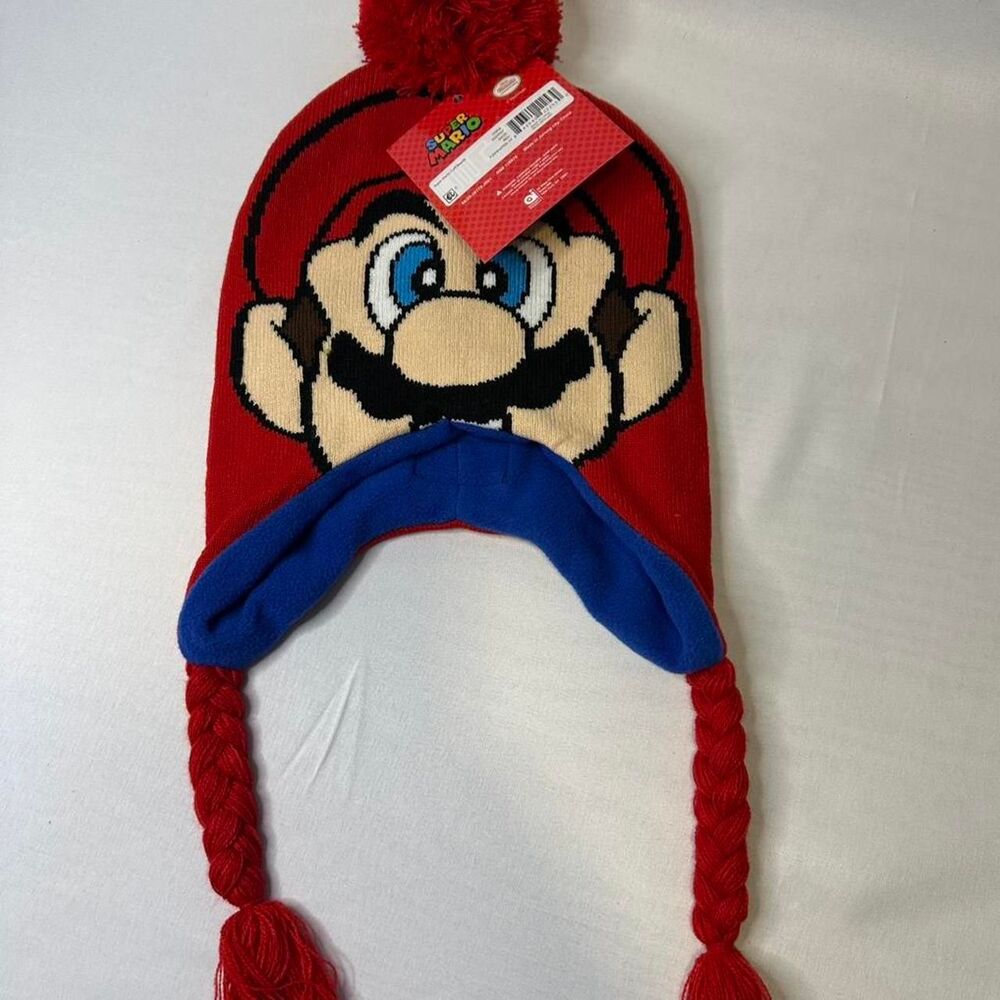 Super Mario Knit Hat Kids